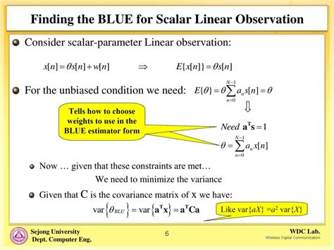 best linear unbiased estimator|7.5: Best Unbiased Estimators .